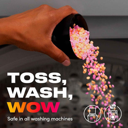 Downy Unstopables Fusions Scent Duos Laundry Scent Booster Beads, Sunset and Citrus Scent, 24hr non-stop freshness with 2 in 1 dual scent laundry scent beads