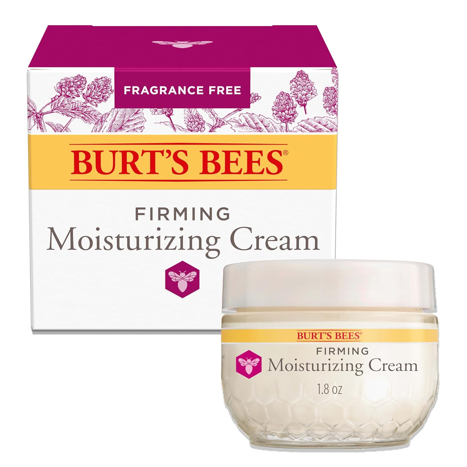 Burt's Bees Renewal Firming Face Cream, Anti-Aging Retinol Alternative, Moisturizing Natural Origin Skin Care
