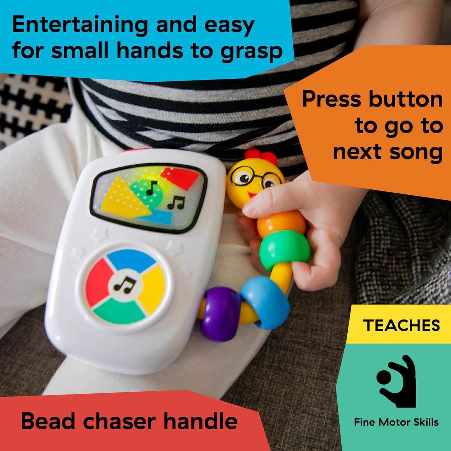 Baby Einstein Take Along Tunes Musical Toy, Ages 3 Months +