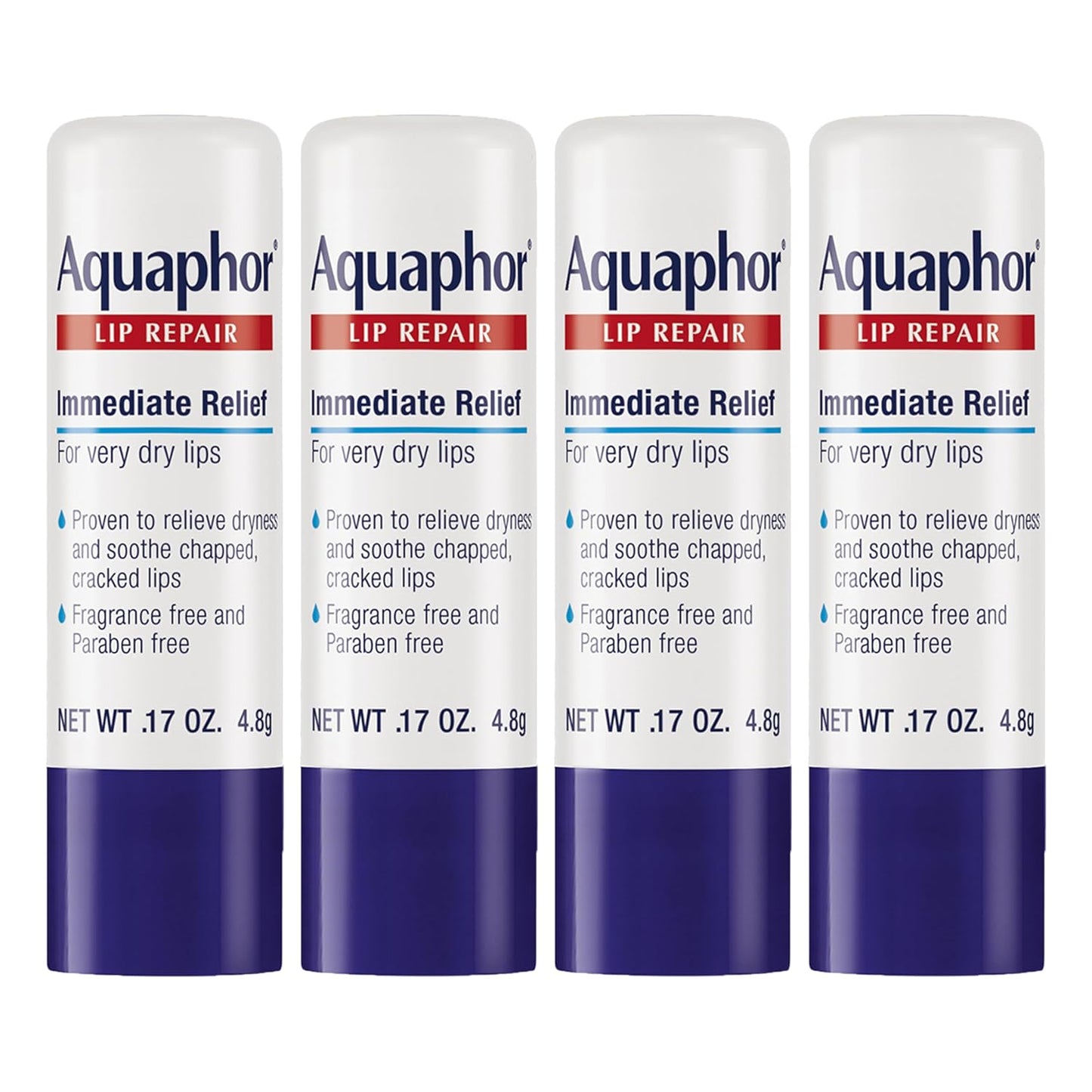 Aquaphor_Lip_Repair_Stick_with_Jojoba_Oil_and_Shea_Butter,_Moisturizing_Lip_Balms,_Fragrance_Free_and_Paraben_Free,_Immediately_Relieves_Dryness,_0.17_Oz_Stick,_Pack_of_4