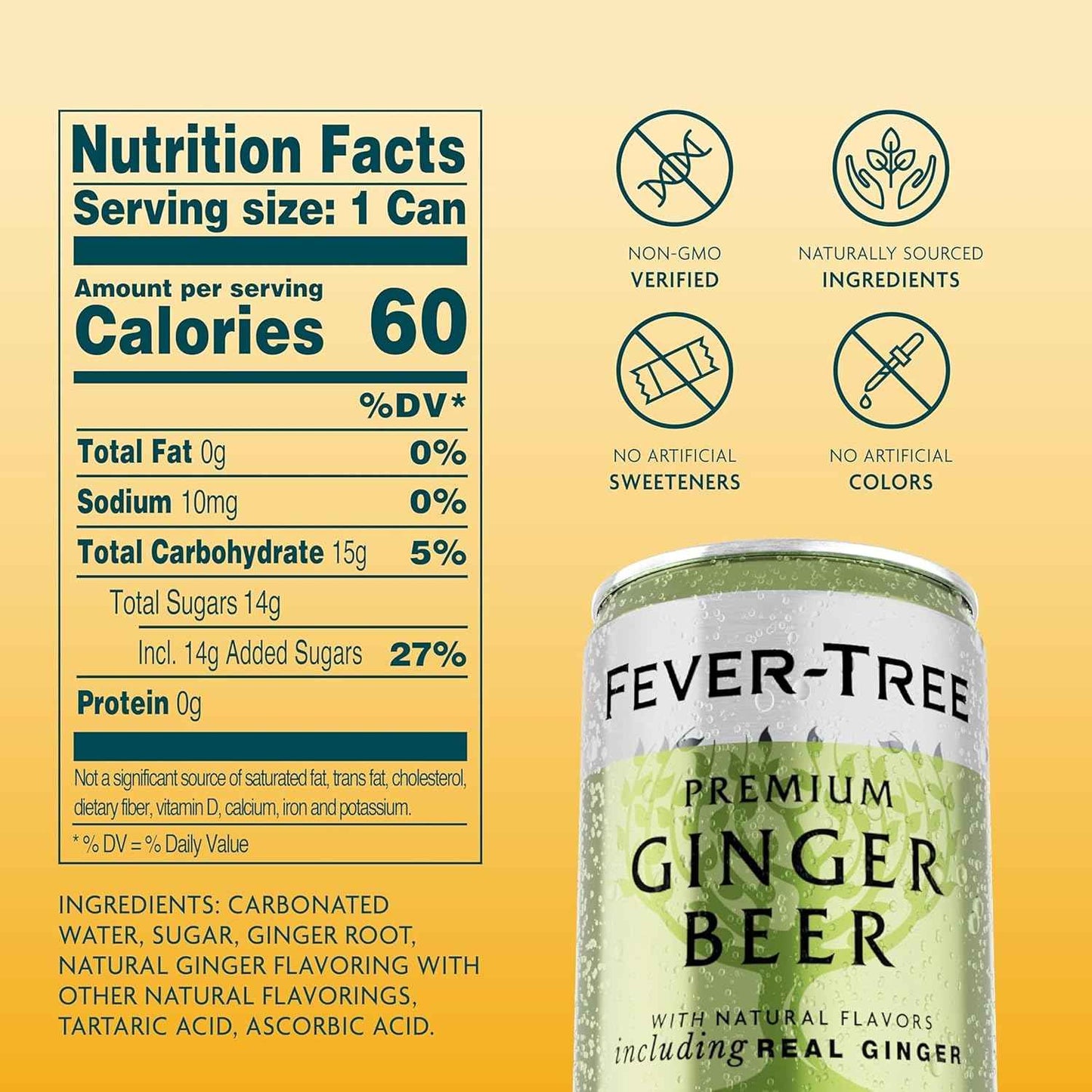 Fever – Premium Mixer for Cocktails and Mocktails,  Naturally Sourced, Non-GMO