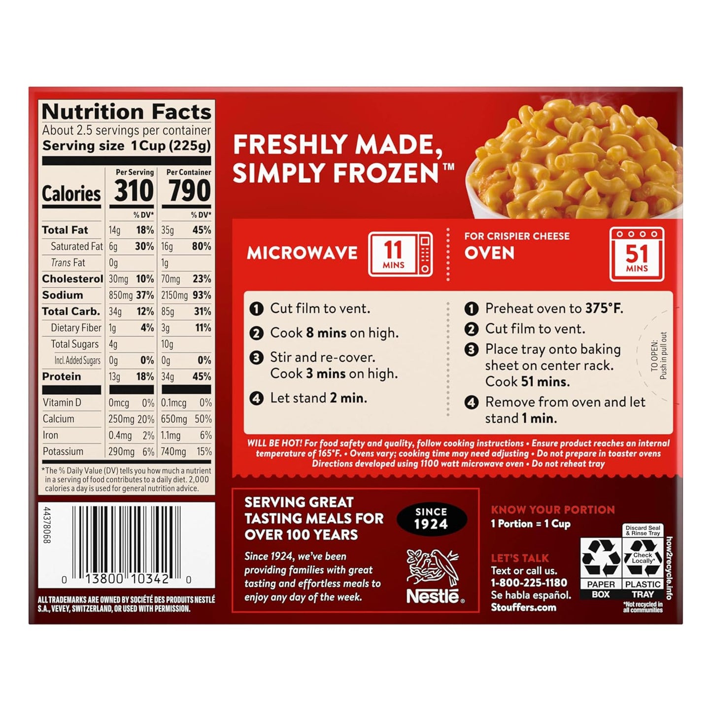 Stouffer's_Macaroni_And_Cheese,_Large_Size,_Oven_Or_Microwave_Dinner,_Easy_Frozen_Dinners