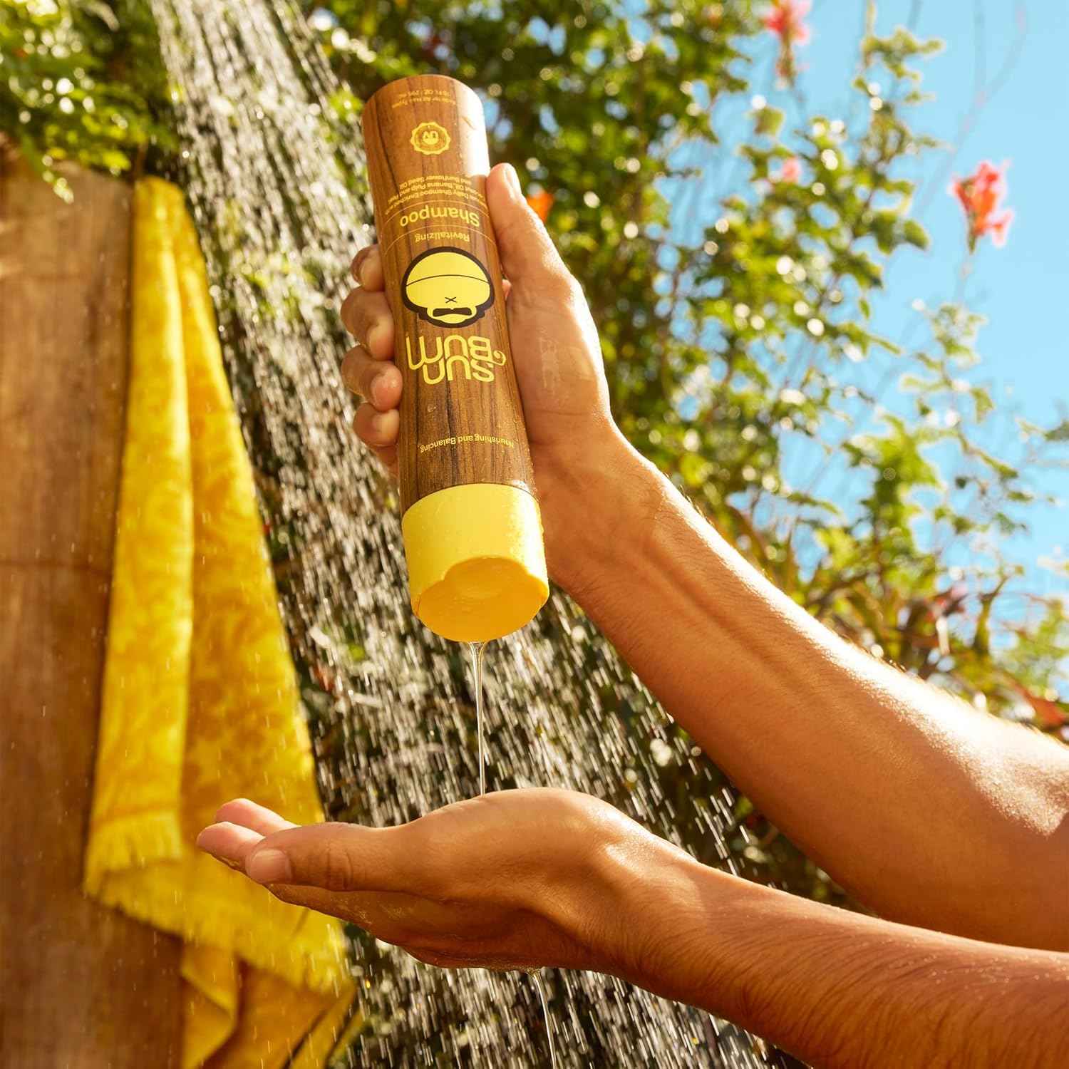Sun Bum Revitalizing Shampoo - Hydrating and Restoring Hair - Gently Clean and Restore - UV Protecting - Vegan - Made Without Parabens - 10 oz
