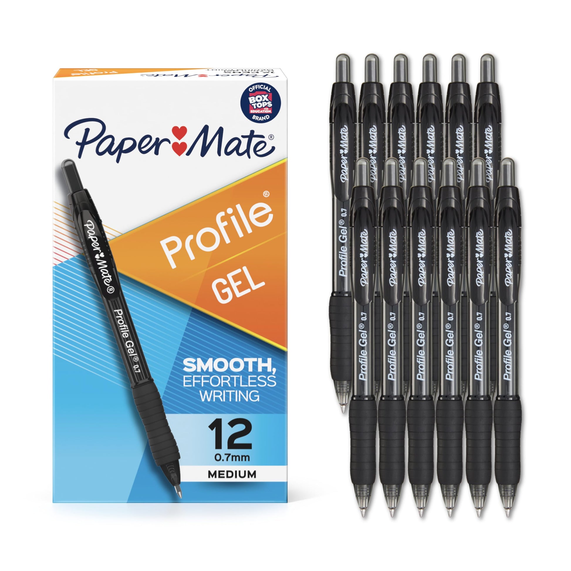 Black - 1 Count (Pack of 12)