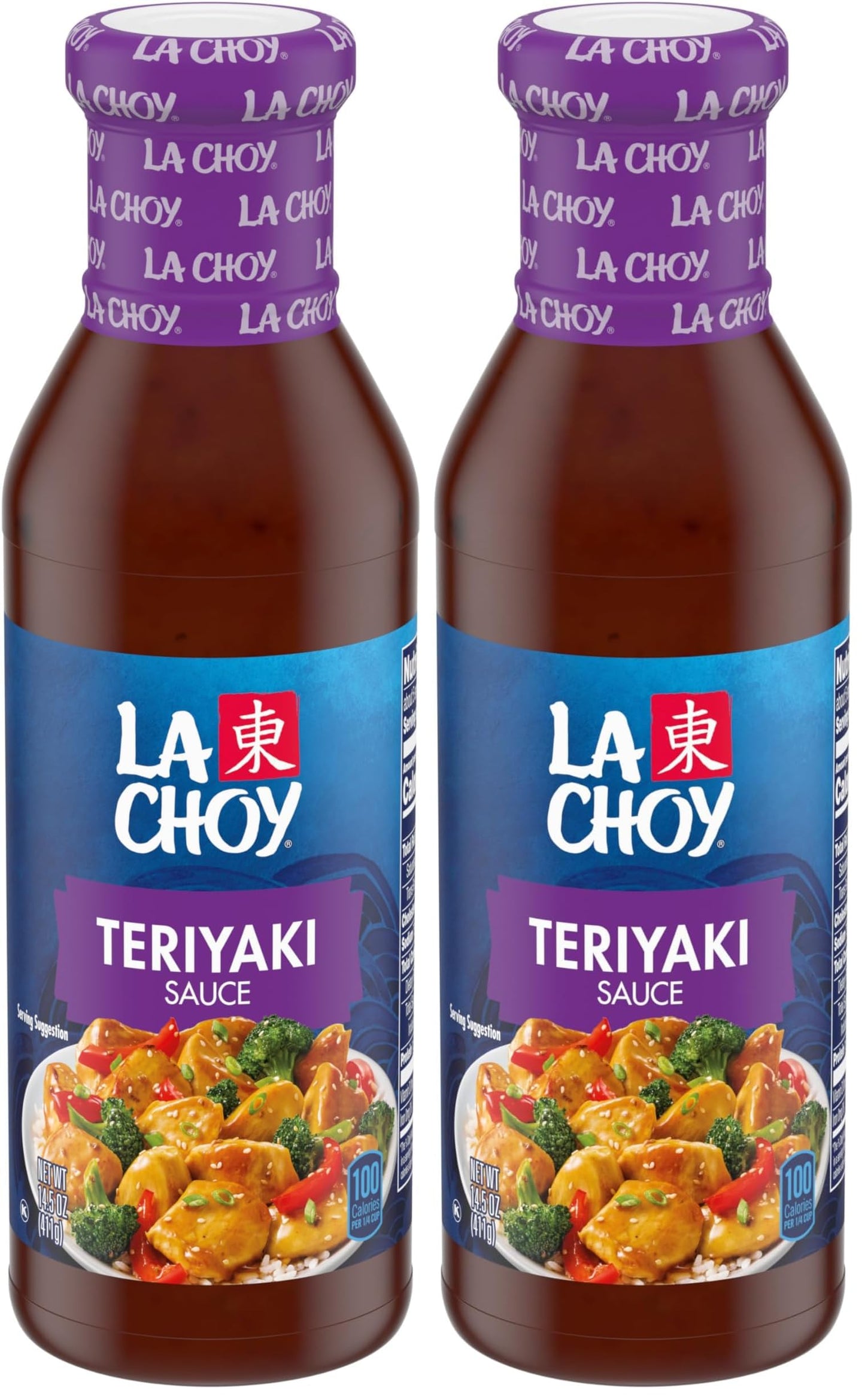 La Choy Teriyaki Stir Fry Sauce &amp;amp; Marinade, 14.5 oz Bottle (Pack of 2)