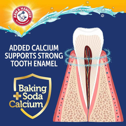 Arm & Hammer Complete Care Enzymatic Dog Toothpaste with Baking Soda and Calcium, Fluoride-Free Chicken Flavor for Plaque, Tartar, and Fresh Breath,