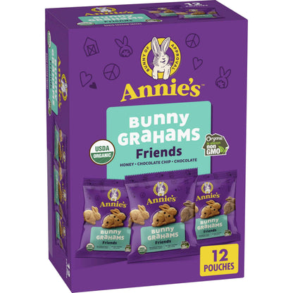 Annie's Organic Bunny Grahams Snacks, Neapolitan, 7.5 oz - Easter Day