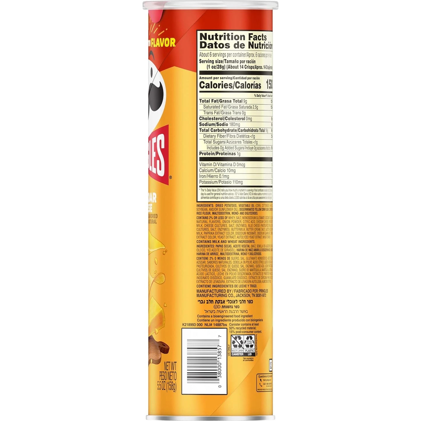 Pringles_Potato_Crisps_Chips,_Lunch_Snacks,_On-the-Go_Snacks,_Cheddar_Cheese,_5.5oz_Can_(1_Can)