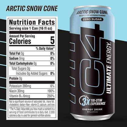 C4_Ultimate_Sugar_Free_Energy_Drink_16oz_(Pack_of_12)_|_Arctic_Snow_Cone_|_Pre_Workout_Performance_Drink_with_No_Artificial_Colors_or_Dyes