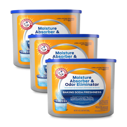 Arm & Hammer Refillable Moisture Absorber and Odor Eliminator 14 oz. Tub