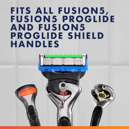 Gillette Fusion5 ProGlide Razor Blades for Men, 5-Blade Razor Refills, 9 Count