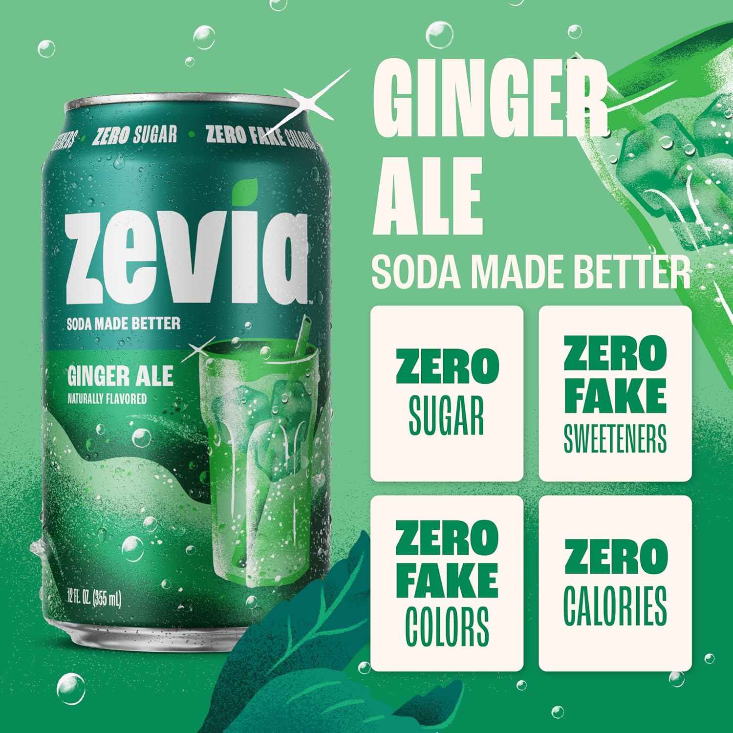 Zevia Zero Sugar Soda