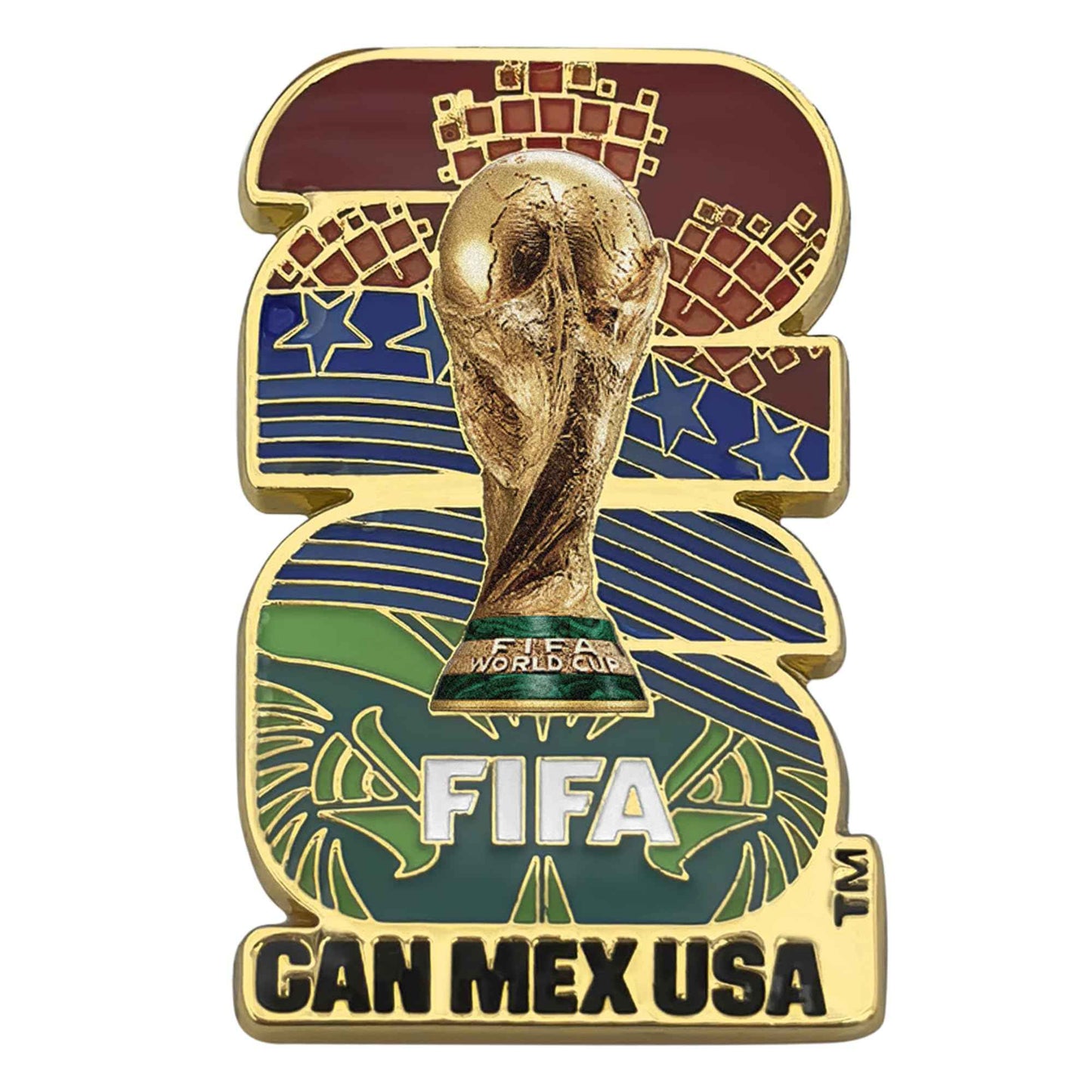 Official FIFA World Cup 2026 Edition Specialty Pins - Historical - Timeless Collectors Item - Premium Weighted Zinc Alloy