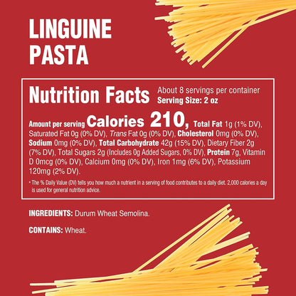 Rao's_Homemade_Linguine_Pasta,_16oz,_Traditionally_Crafted,_Premium_Quality,_From_Durum_Semolina_Flour,_Traditional_Bronze_Die_Cut,_Imported_from_Italy