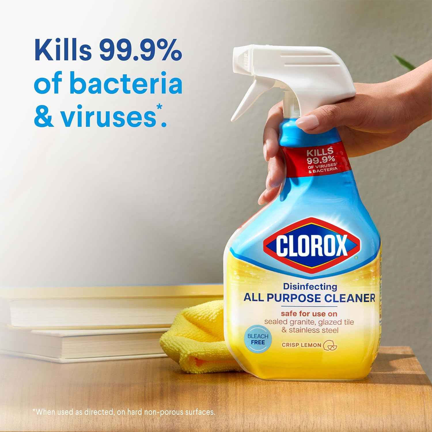 Clorox Disinfecting All-Purpose Cleaner and Bathroom Cleaner, Household Essentials