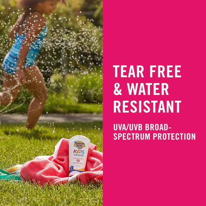 Banana Boat 100% Mineral Kids Sunscreen Lotion | Banana Boat Mineral Sunscreen for Kids, Childrens Sunblock
