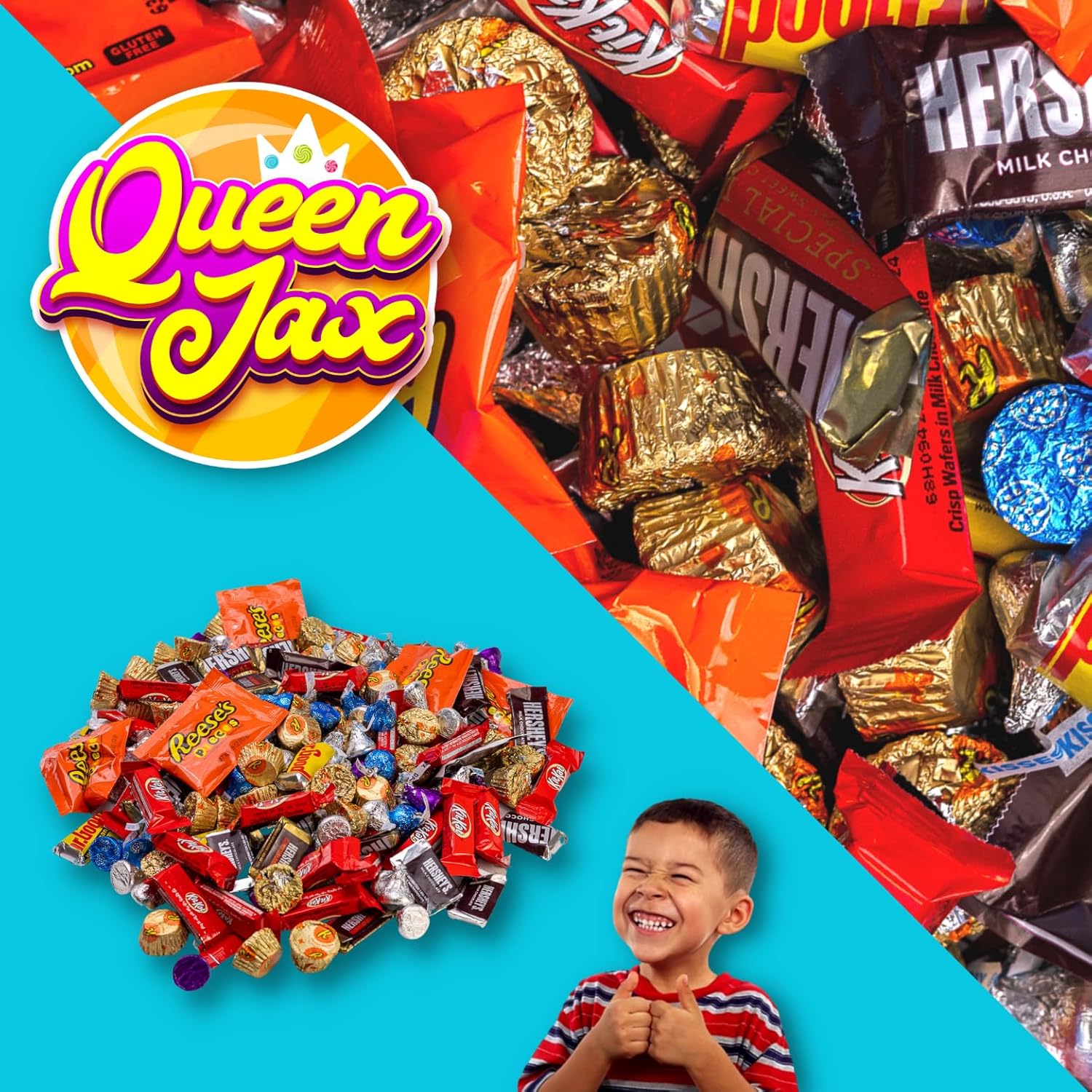 Chocolate_Candy_Variety_Pack-_2_Lb_-_Dark_&_Milk_Candies_and_More!_-_Bulk_Candies,_Individually_Wrapped_by_Queen_Jax