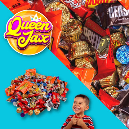 Chocolate_Candy_Variety_Pack-_2_Lb_-_Dark_&_Milk_Candies_and_More!_-_Bulk_Candies,_Individually_Wrapped_by_Queen_Jax