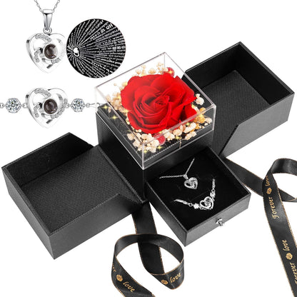 Preserved_Flowers_for_Mom,Real_Rose_with_I_Love_You_Heart_Necklace_and_Bracelet_100_Languages_Birthday_Gifts_for_Women_Mom,_Unique_Idea