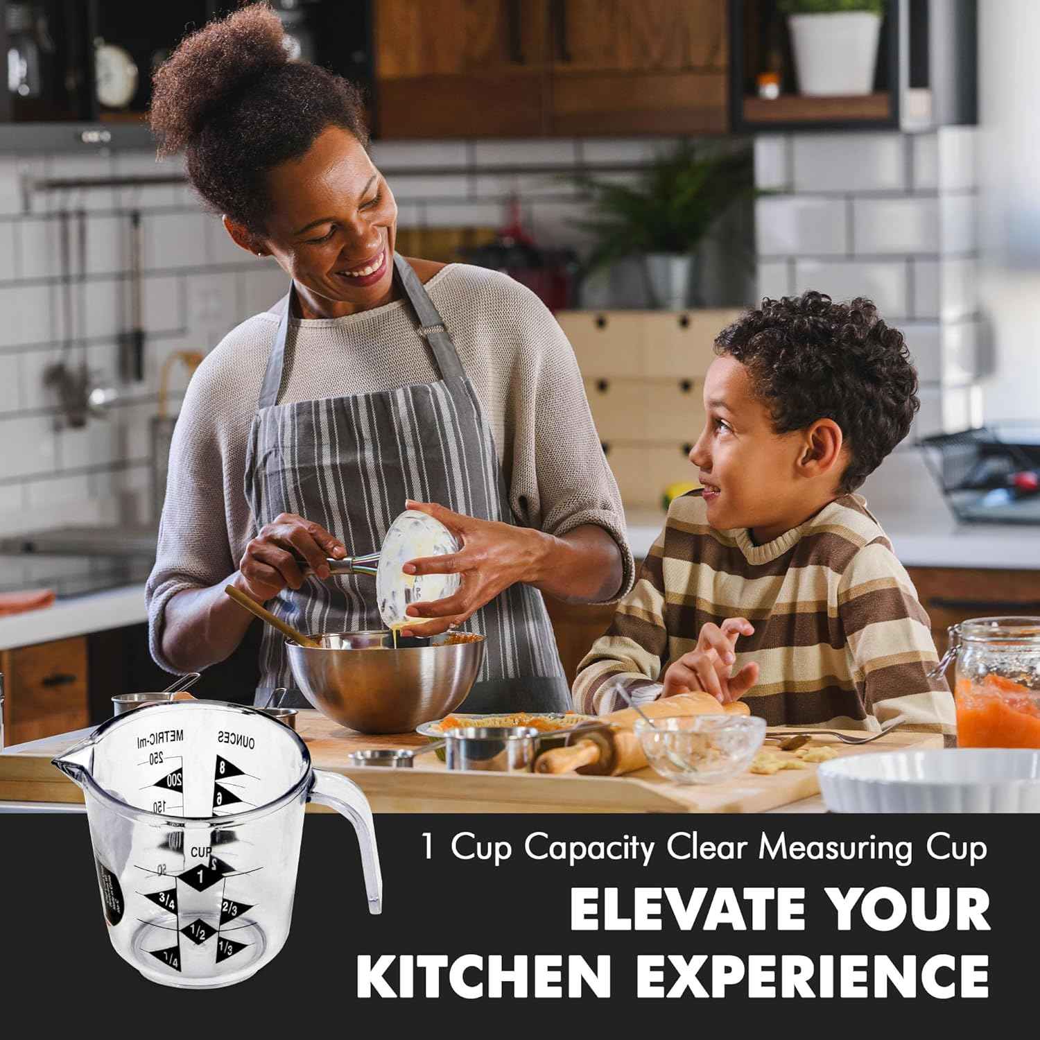 Chef Craft Select Plastic Measuring Cup, Clear