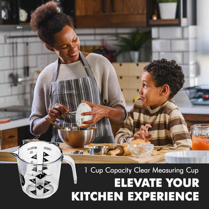 Chef Craft Select Plastic Measuring Cup, Clear
