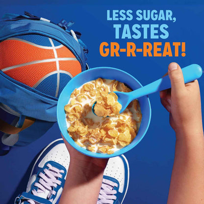 Kellogg's Frosted Flakes 25% Less Sugar Breakfast Cereal, Family Size