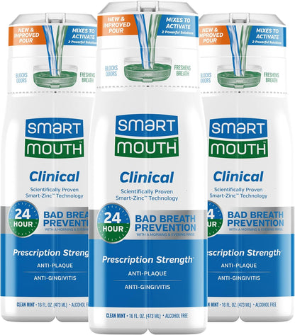 SmartMouth_DDS_Activated_Clinical_Mouthwash_-_for_Fresh_Breath_-_Clinical_Strength_Mouthwash_for_Gum_Health,_Gingivitis_&_More_-_Clean_Mint_Flavor,_16_fl_oz_(3_Pack)
