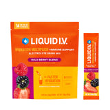 Liquid I.V.® Hydration Multiplier +Immune Support | Electrolyte Powder Drink Mix | 1 Pack (14 Servings)