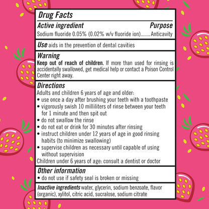 TheraBreath_Kids_Mouthwash_with_Fluoride,_Organic_Strawberry_Splash,_Anticavity,_16_fl_oz,_2_Pack