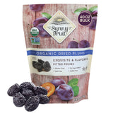Soft Organic Prunes, 2.5 Pound Bulk Bag | Healthy, Sweet Dried Plums | ORGANIC, NON-GMO, VEGAN, HALAL, KOSHER, NO PRESERVATIVES, NO SUGAR ADDED