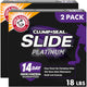 18 lbs (Pack of 2) - SLIDE Platinum Clumping Litter