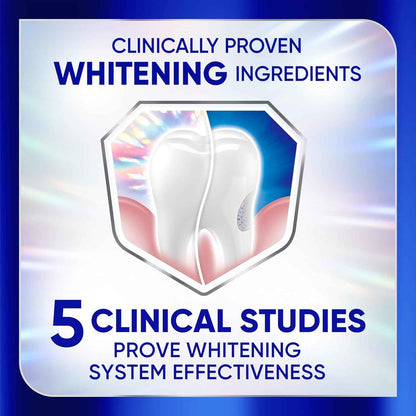 Sensodyne Clinical White Toothpaste Clinically Proven Whitening for Sensitive Teeth, Enamel Strengthening, 2.3 oz