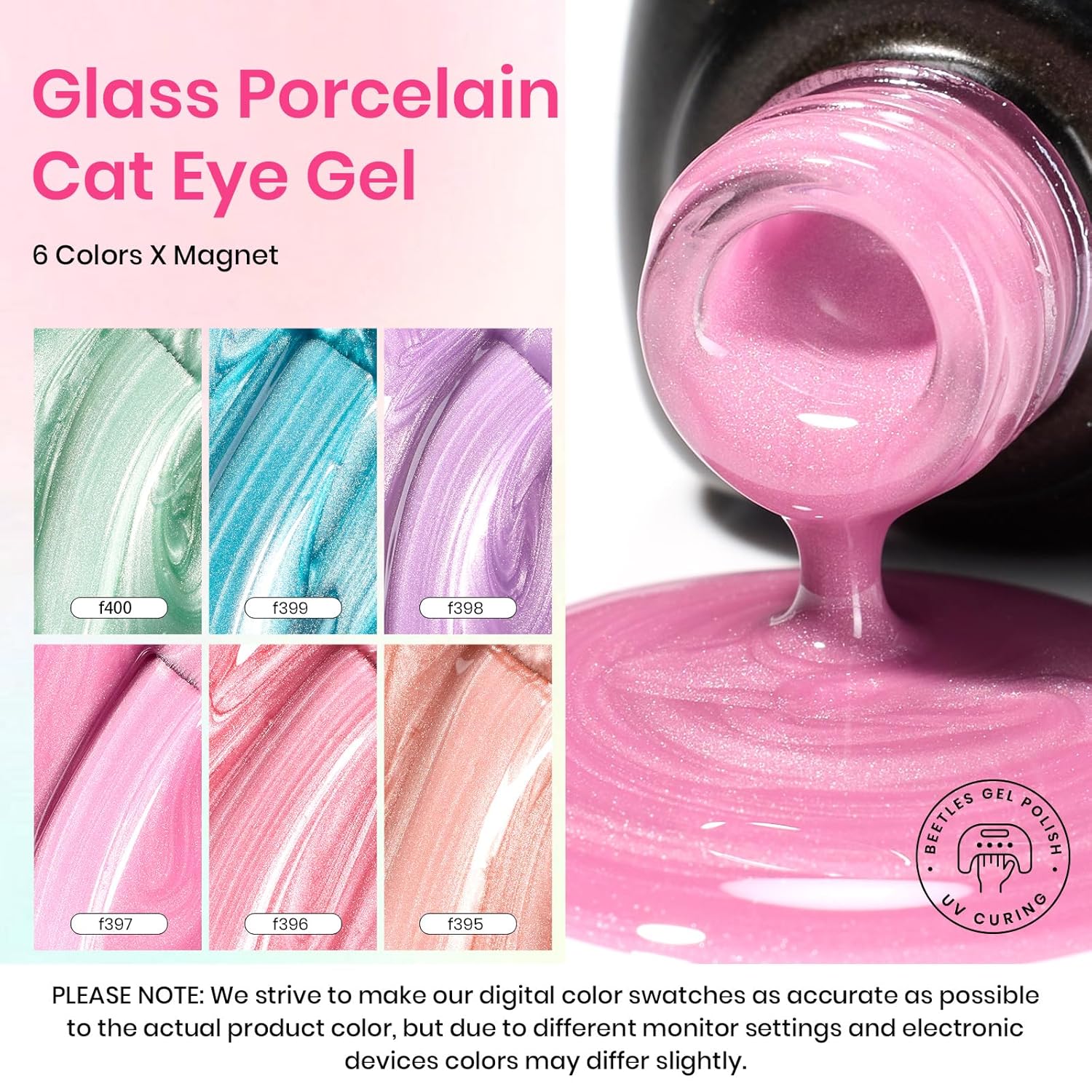 Beetles_Cat_Eye_Gel_Nail_Polish_Set,_6_Colors_Fairy_Garden_Pastel_Spring_Shimmer_Glitter_Gel_Polish_Kit_Pink_Red_Blue_Orange_Green_Purple_Velvet_Gel_Soak_Off_UV_Magnet_Nail_Art_DIY_Gift_for_Women