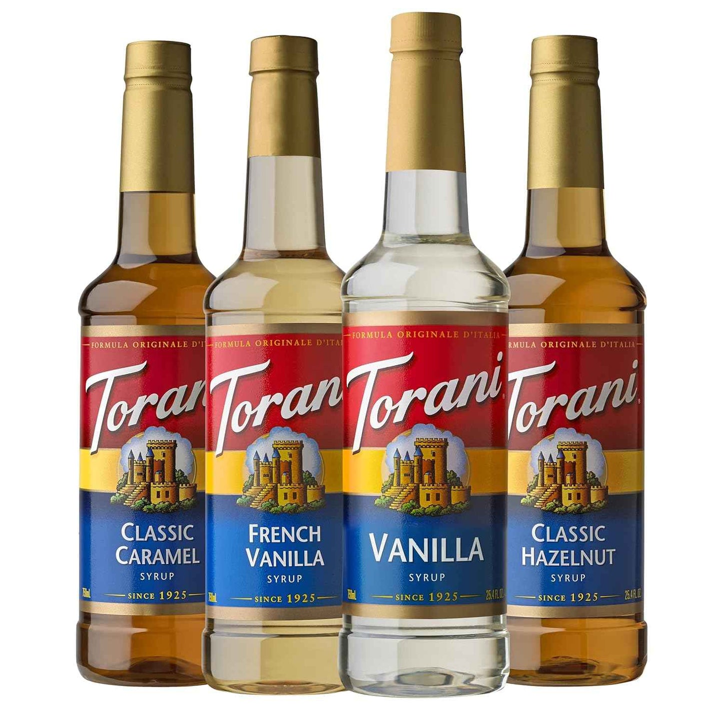 Torani Variety Pack, 25.4 Ounces (Pack of 4)