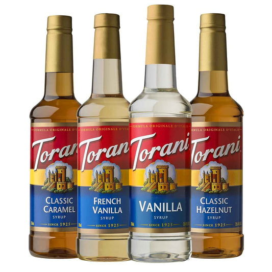 Torani Variety Pack, 25.4 Ounces (Pack of 4)