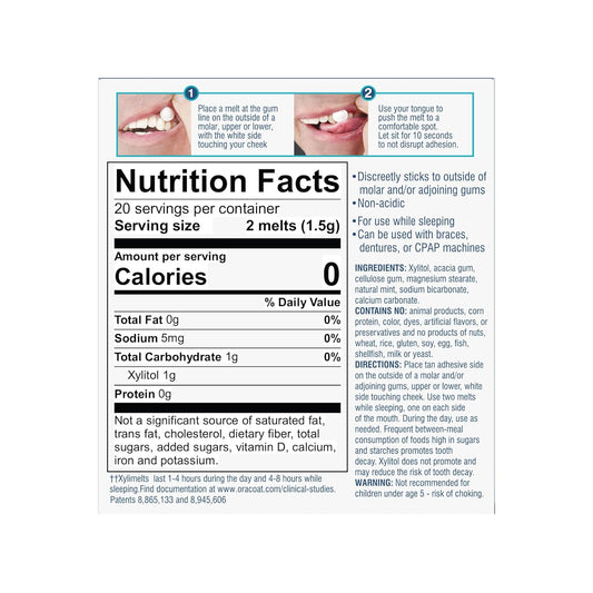 Oracoat_XyliMelts_for_Dry_Mouth_Night_Time_or_Day_-_Moisturizing_Dry_Mouth_Adhering_Discs,_Sugar_Free_with_Xylitol,_40_Count,_Mild_Mint_Flavor,_8-Hour_Relief