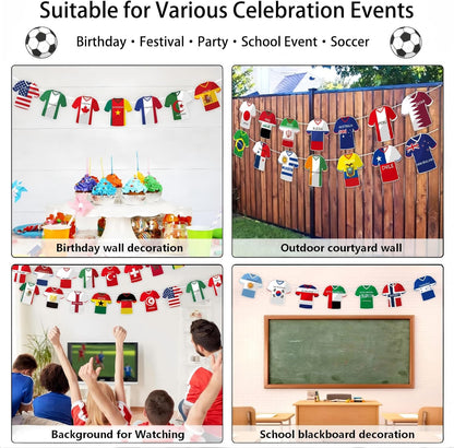 2026_World_Cup_Soccer_Flags_Bunting_Banner_49_Countries_International_Country_String_Flags_49Pcs_World_Cup_Decorations_for_Sports_Themed_Parties_Olympic_Events_Outdoor_Celebrations_Fans_Merchandise(Not_among_the_top_48_teams）