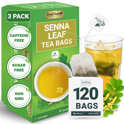 Senna Tea - 120 Tea Bags (Pack of 3)