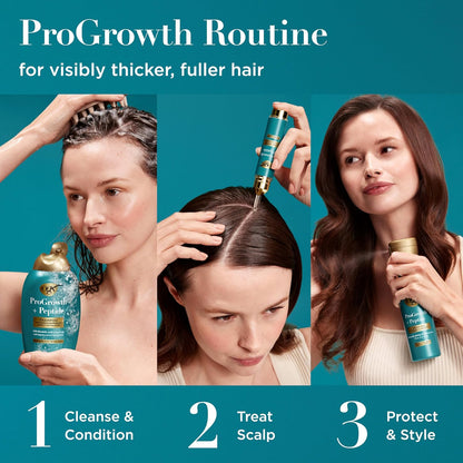 OGX_ProGrowth_+_Peptide_Clarifying_Shampoo,_Gentle_Exfoliating_Scalp_Shampoo_Supports_Natural_Hair_Growth_by_Removing_Scalp_Build-Up,_1.5%_Mandelic_Acid,_13_fl._oz
