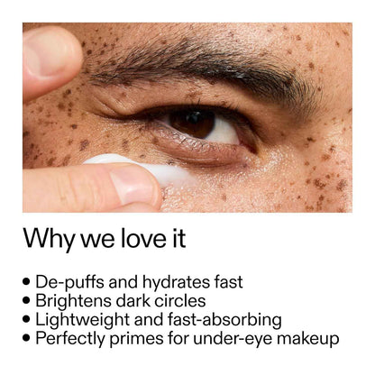 The INKEY List Caffeine Eye Cream, Reduce Eye Puffiness and Dark Circle, Blur Fine Lines, 0.5 fl oz