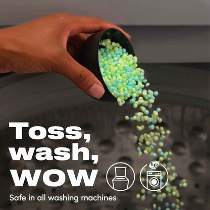 Downy Unstopables Fusions Scent Duos Laundry Scent Booster Beads, Twilight and Jasmine Scent, 24hr non-stop freshness with 2 in 1 dual scent laundry scent beads