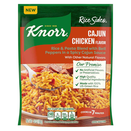 Knorr Rice Sides for a Delicious + Quick Side Dish, with 100% U.S. Grown Rice