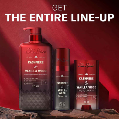Old Spice Body Wash for Men, The Spice Alchemist Collection, 24/7 Cologne Infused Hydration, No Trade Off Formula, Free of Phthalates Silicones & Dyes, 20 oz
