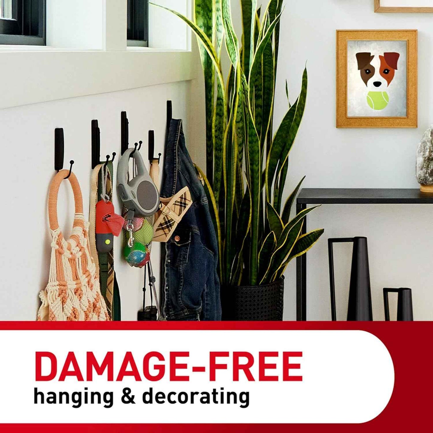 Command Indoor Replacement Strips, Damage-Free Wall Hanging, Re-Hang Small Hooks for Home and Wall Decor, Holds up to 1 lb, White Adhesive