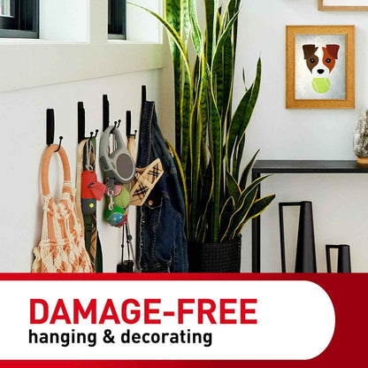 Command Indoor Medium Replacement Strips, Damage-Free Wall Hanging, Re-Hang Medium Hooks for Home and Wall Decor, Holds up to 3 lb, White Adhesive