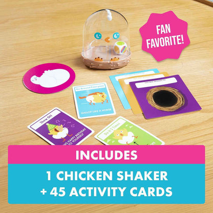 Exploding Kittens Chicken Butt 2-6 Players - Ages 4+ - 2 Minutes to Play - Hot Potato Style Card Game - Fun Card Game, Family Game Night, Creative Kids Game