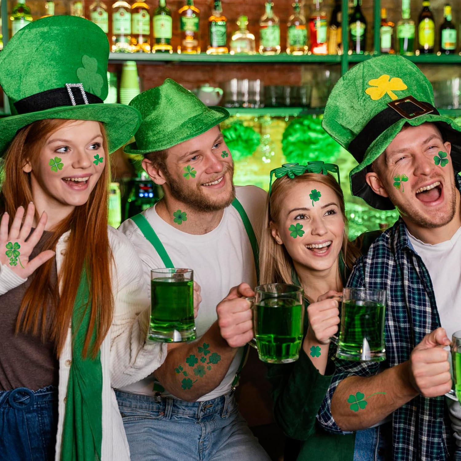 Hamuitci_St_Patricks_Day_Tattoos,_Waterproof_Green_Shamrock_Lucky_Clover_Temporary_Tattoo_Stickers_for_St._Patrick's_Day,_Saint_Patricks_Day_Accessories_&_Face_Makeup_Decor,_Irish_Party_Favors_&_Gifts