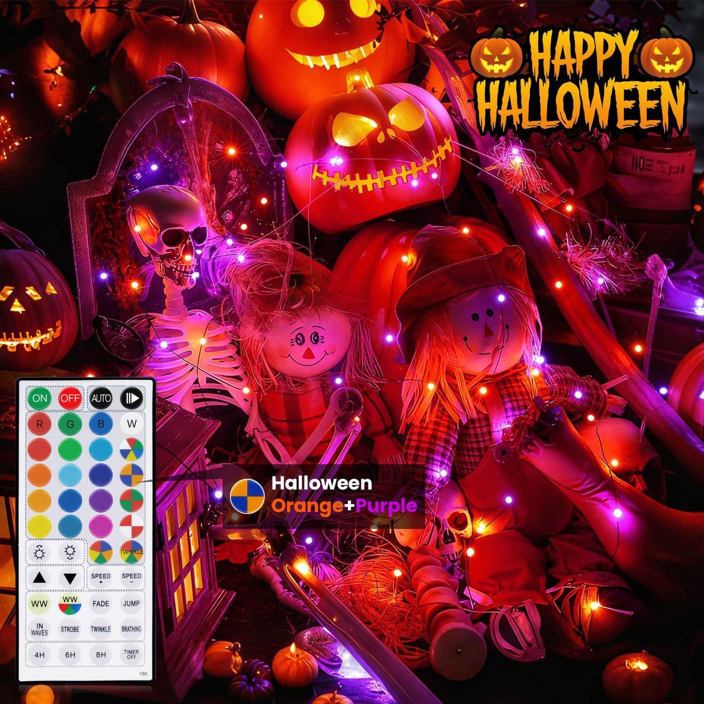 Fairy_Lights_USB_Plug_in_33ft_100LEDs_with_Remote,_Warm_White_16_Color_Changing_Light_Twinkle_Firefly_String_Lights_for_Bedroom_Party_Wedding_Christmas_Tapestry,_Multicolor_Colors