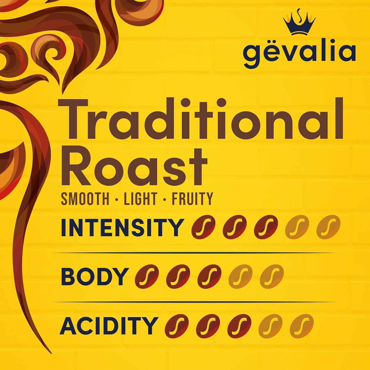 Gevalia Traditional Roast Mild Light Roast Ground Coffee