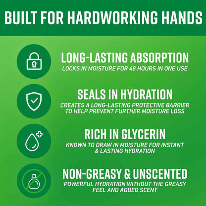 O'Keeffe's Working Hands Hand Cream in a Pumpable Jar for Extreme Dryness – 10oz Pump (1 Pack) - Repairing Skincare for Cracked, Dry Hands